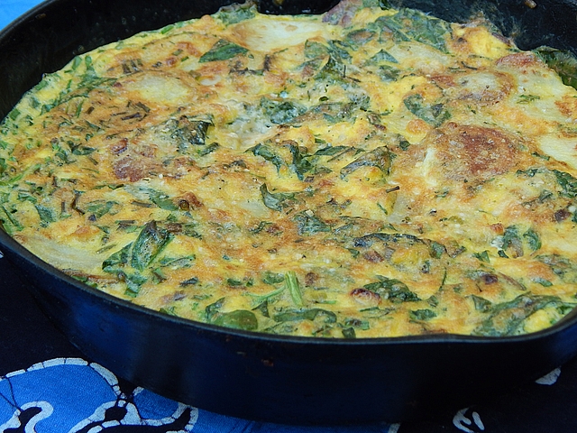 If you like quiche but hate to roll crust, or if your omelets end up as scrambles, you really should be making frittata. Learn to make Basic Potato Frittata and Spinach and Herb Frittata.