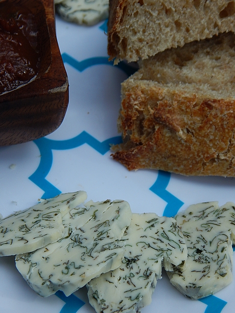 Herbs are easily preserved for year-round use. Most herb savers dehydrate their harvest, but chives in particular taste better when frozen. Learn how to freeze chives and make Herb Butter.