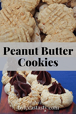 You’ll fall for these peanut butter cookies that can be enjoyed year-round and dressed up for special occasions. Get cookie recipes at TwiceasTasty.com.