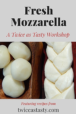 Mozzarella may seem like the epitome of soft cheeses, but it was the first cheese I learned to make and use. Sign up to learn how at TwiceasTasty.com.