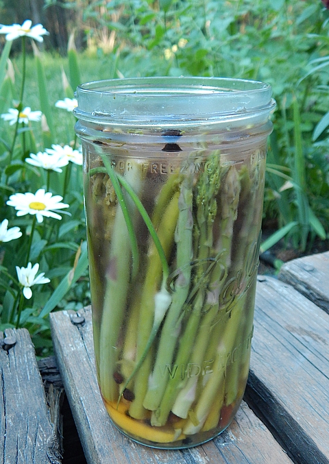At some point, even I run out of ways to eat fresh asparagus. That’s when I turn to brine. Get pickling recipes at TwiceasTasty.com.