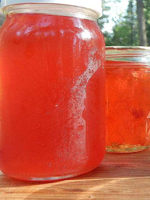 Paired syrup and jam recipes highlight the essence of Twice as Tasty food. Get rhubarb recipes at TwiceasTasty.com.