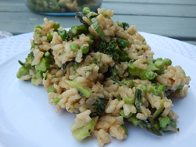 Make-ahead risotto rice holds a regular slot on my dinner menu. Get risotto recipes at TwiceasTasty.com.