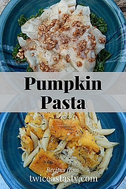 Pasta–pumpkin combinations are overlooked but fabulous weeknight or special meals. Get pumpkin pasta recipes at TwiceasTasty.com.