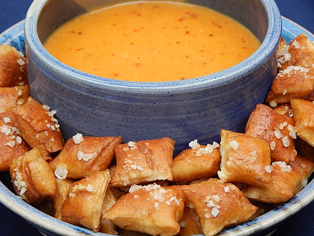 Sourdough pretzel dough is straightforward, there’s a trick to the crisp “shell” and soft center. Get sourdough recipes at TwiceasTasty.com.