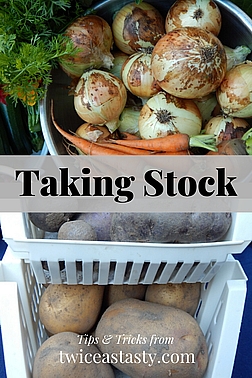 Amid signs of the steady march toward spring, it’s time to take stock of your last saved harvest. Learn more at TwiceasTasty.com.