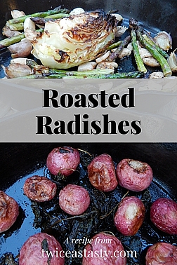 You can put the heat on unexpected spring vegetables, like lettuces and radishes. Get garden-to-oven recipes at TwiceasTasty.com.