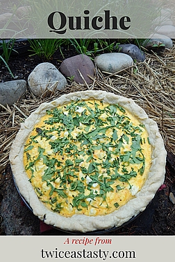 Quiche is a bit more work than frittata, but it has its upsides too. Get quiche and frittata recipes at TwiceasTasty.com.