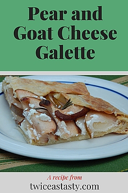 Pears work well in simple, forgiving desserts, like a freeform pastry. Get pear recipes at TwiceasTasty.com.