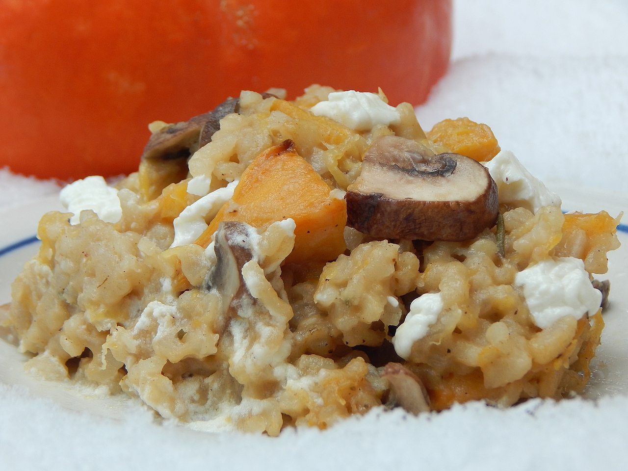  Winter Squash and Mushroom Risotto. Get the recipe at TwiceasTasty.com.