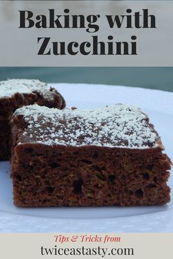 I’ve improved on one of Mom’s staples for feeding zucchini to kids: chocolate cake. Get zucchini recipes at TwiceasTasty.com.