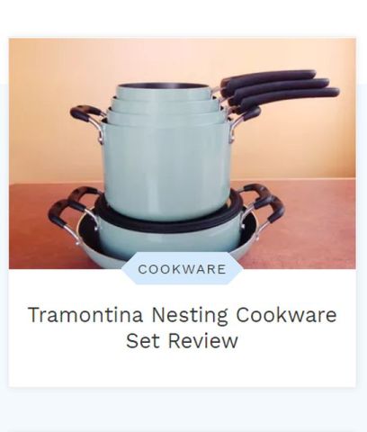 Tramontina’s pots perform so well that I couldn’t give them up. Learn more at TwiceasTasty.com.