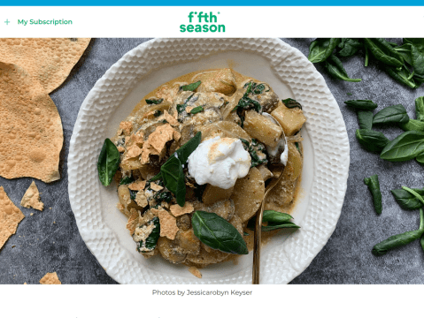 Grab spring’s first herbs for savory scones, hearty salad, and flavor-packed curry. Learn more at TwiceasTasty.com.