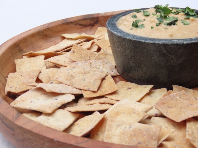 With the chance to test nine chip and dip sets, I spread out homemade dippers, fresh dips, and home-canned salsas. Learn more at TwiceasTasty.com.