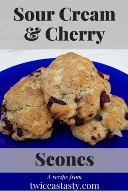 Sour and sweet cherries work well in scones, as do fruits ranging from apricots to huckleberries to peaches. Get cherry recipes at TwiceasTasty.com.