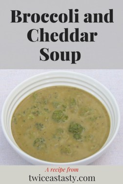 Broccoli and cheese soup has long been a staple in my kitchen, but my recipe has evolved. Learn more at TwiceasTasty.com.