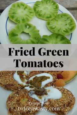 To successfully make fried green tomatoes, choose the right tomatoes and prepare them properly for the pan. Get green tomato recipes at TwiceasTasty.com.