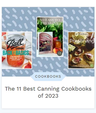 I’ve updated my list of favorite canning books with new editions plus newer releases worth adding to your canning bookshelf. Learn more at TwiceasTasty.com.