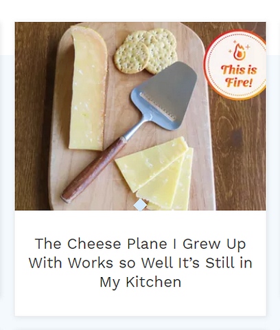 Three generations of Norwegian cheese planes remain favorite tools in my family—including the one I’ve used for more than 40 years. Learn more at TwiceasTasty.com.