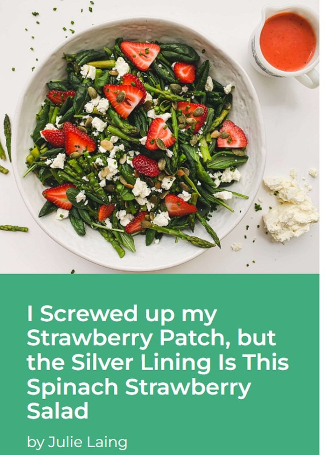 Fifth Season: Strawberry-Asparagus Salad