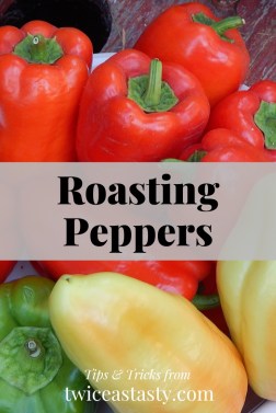 I use not one but four techniques to roast peppers of all colors, sizes, and heat levels. Get roasted vegetable recipes at TwiceasTasty.com.