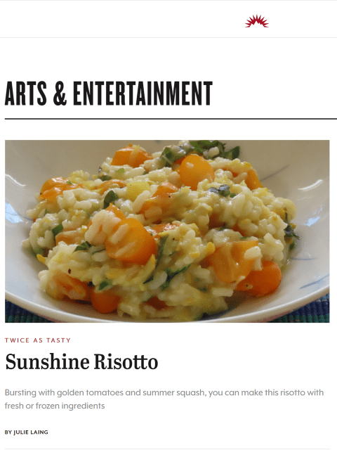 When you freeze and dry the ingredients for a favorite summertime meal, it becomes a sunny midweek, midwinter one. Learn more at TwiceasTasty.com.