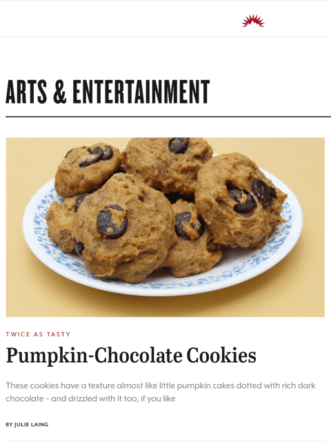 Drop these cookies onto trays by the spoonful, or shape them into smoother balls and drizzle them with melted chocolate. Learn more at TwiceasTasty.com.