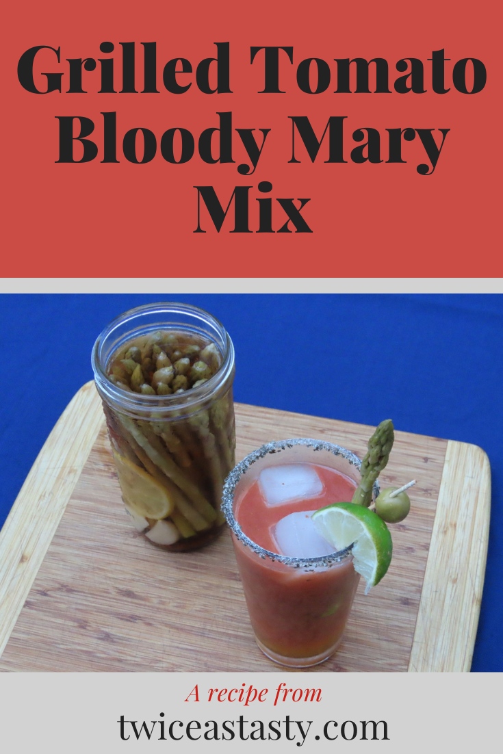 Over the years, I have fine-tuned a balance between chunky salsa in a glass and thin, overly drained juice to create intensely flavored bloody Mary mix. Get beverage recipes at TwiceasTasty.com.