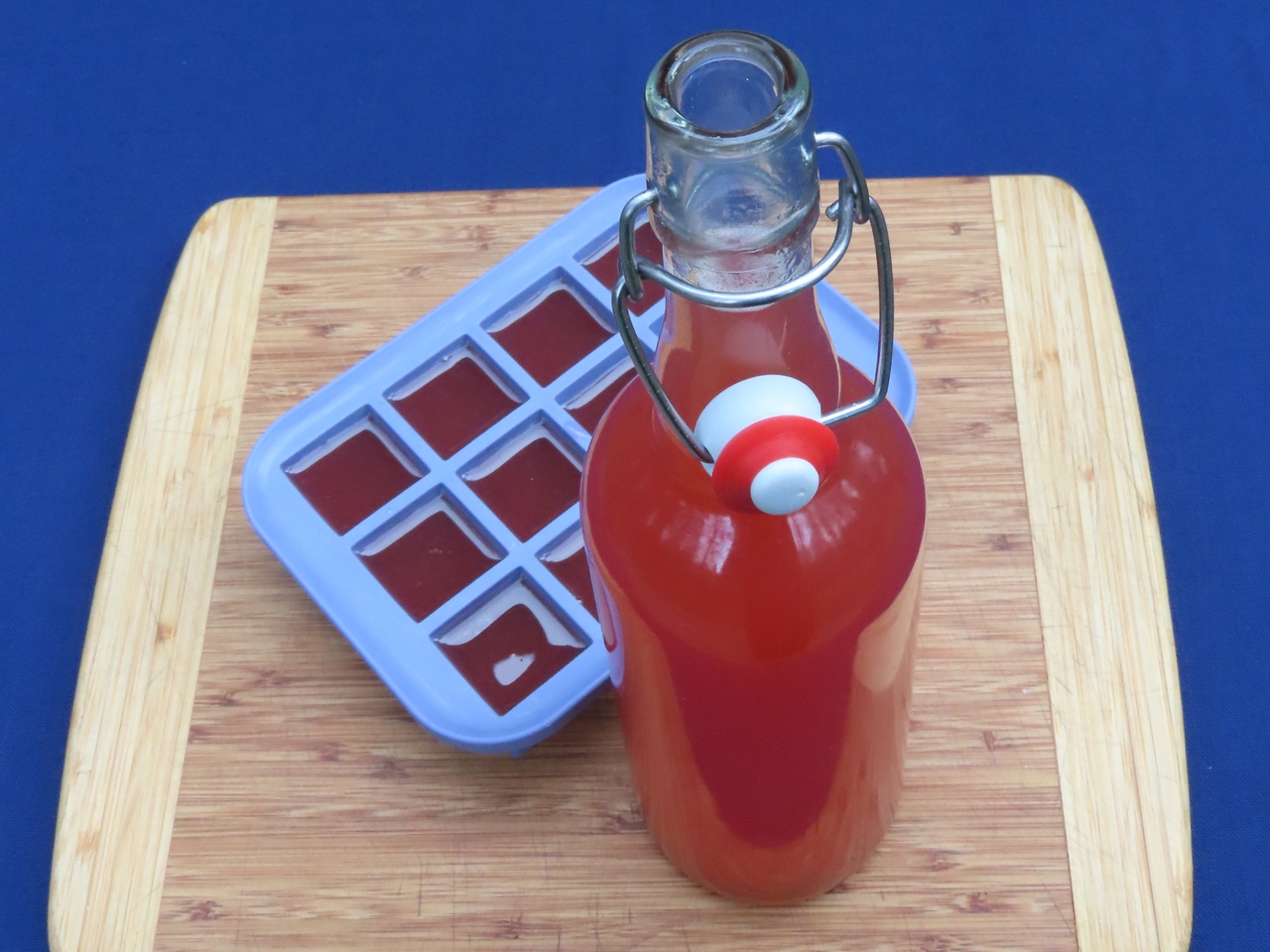 Rhubarb-Vanilla Syrup. Get the recipe at TwiceasTasty.com.