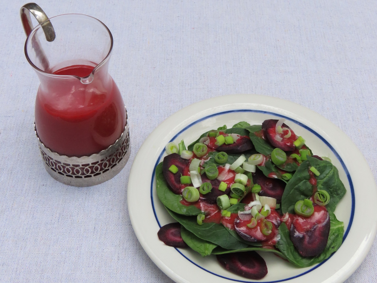 Raspberry Vinaigrette. Get the recipe at TwiceasTasty.com.