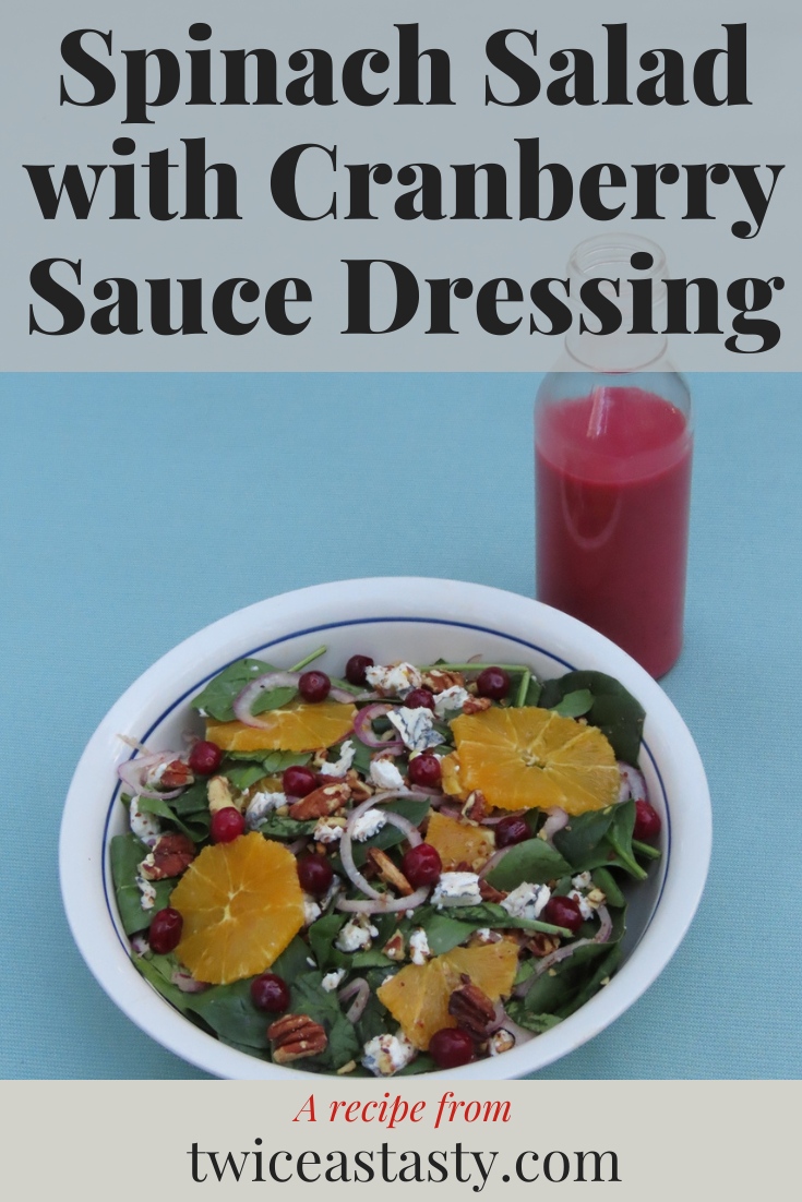 Make this salad and dressing with leftover cranberry sauce or whip up this dressing straightaway for palate-cleansing greens at your holiday feast. Get homemade salad dressing recipes at TwiceasTasty.com.