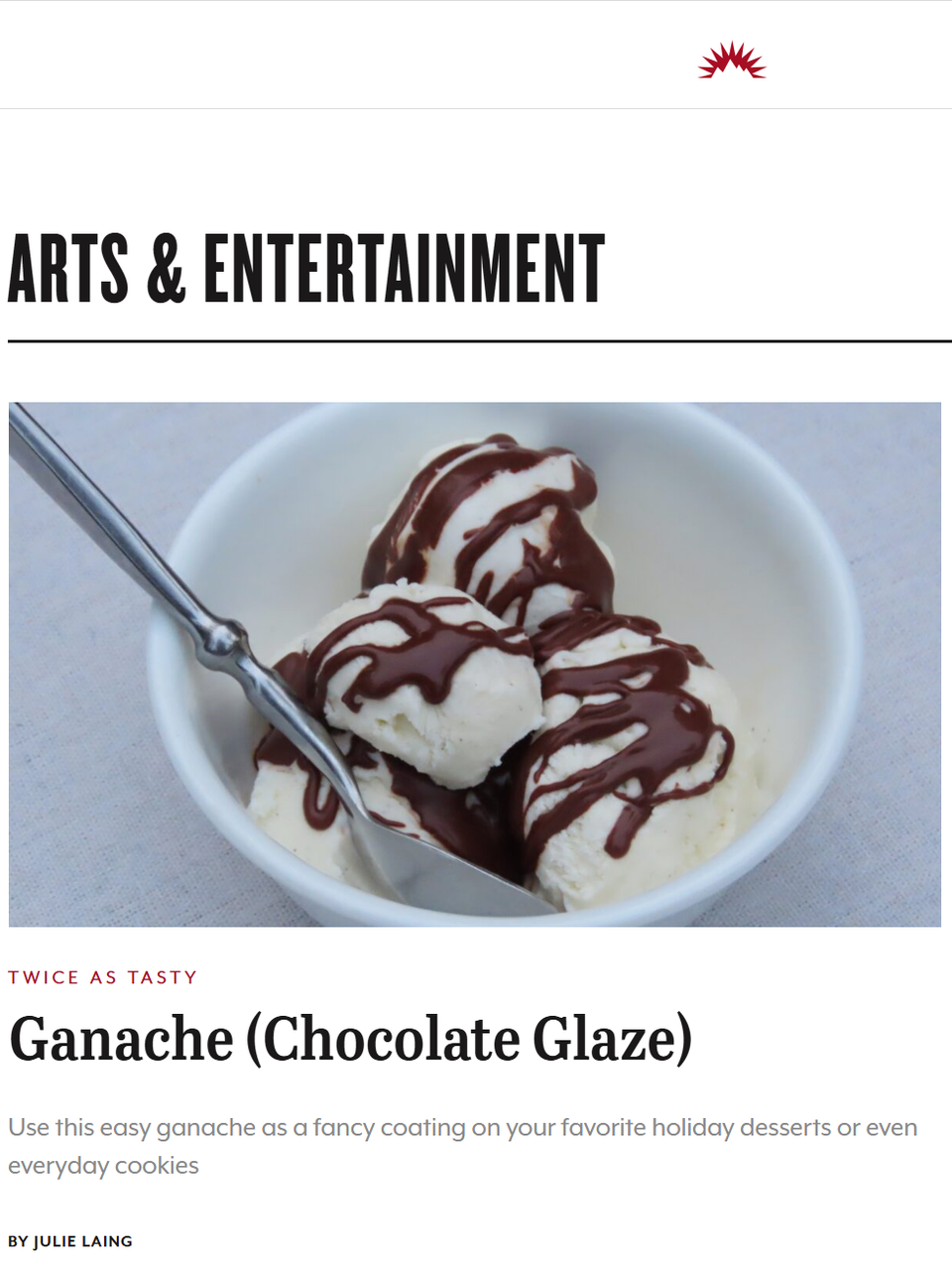 For holiday cookies—and even outside the holiday season—ganache is an easy and versatile upgrade that should be part of your baking skillset. Learn more at TwiceasTasty.com.