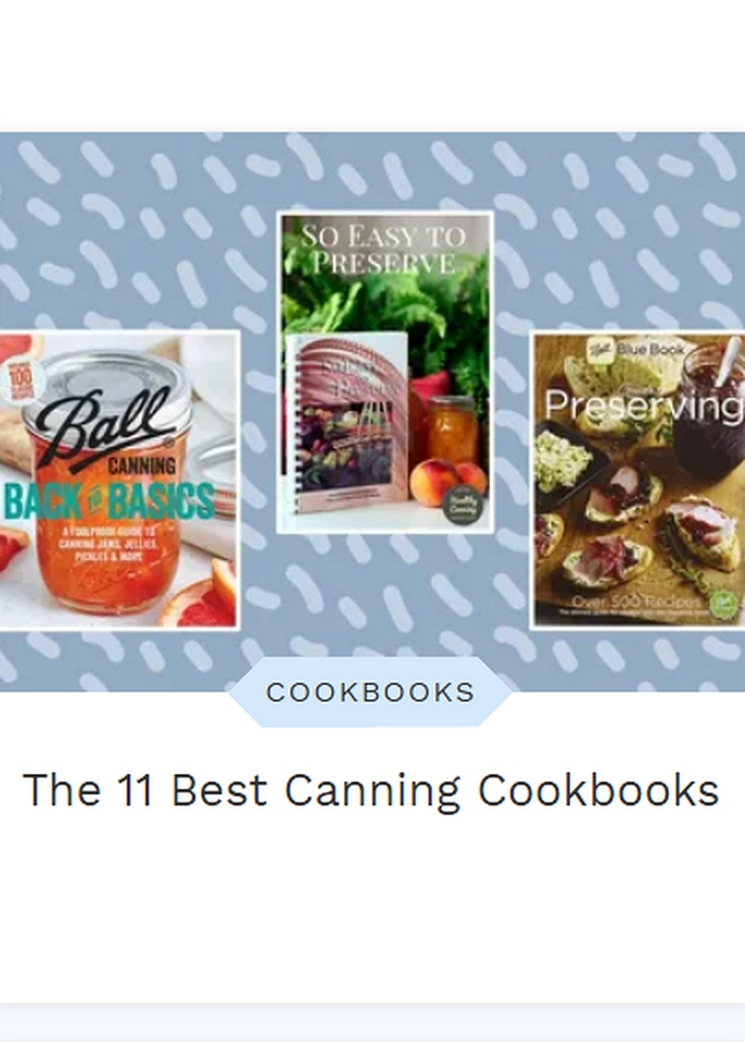 The Spruce Eats: Canning Cookbooks