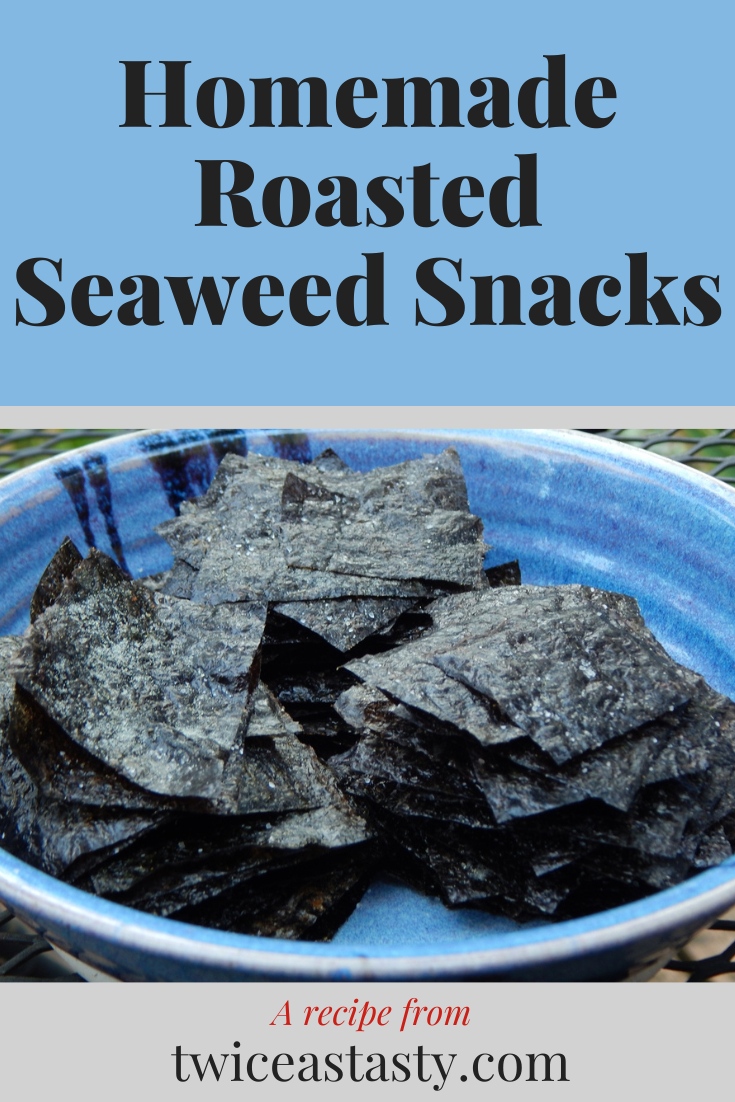 Pare down sheets of seaweed into bite-sized squares—just like store-bought roasted seaweed snacks but without the single-use plastic packaging. Get snack recipes at TwiceasTasty.com.