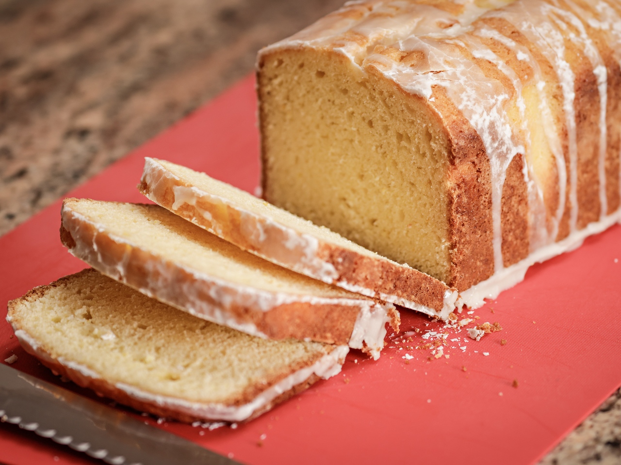 Loaf-Pan Lemon Cake. Photograph by Hunter D’Antuono | Flathead Beacon.