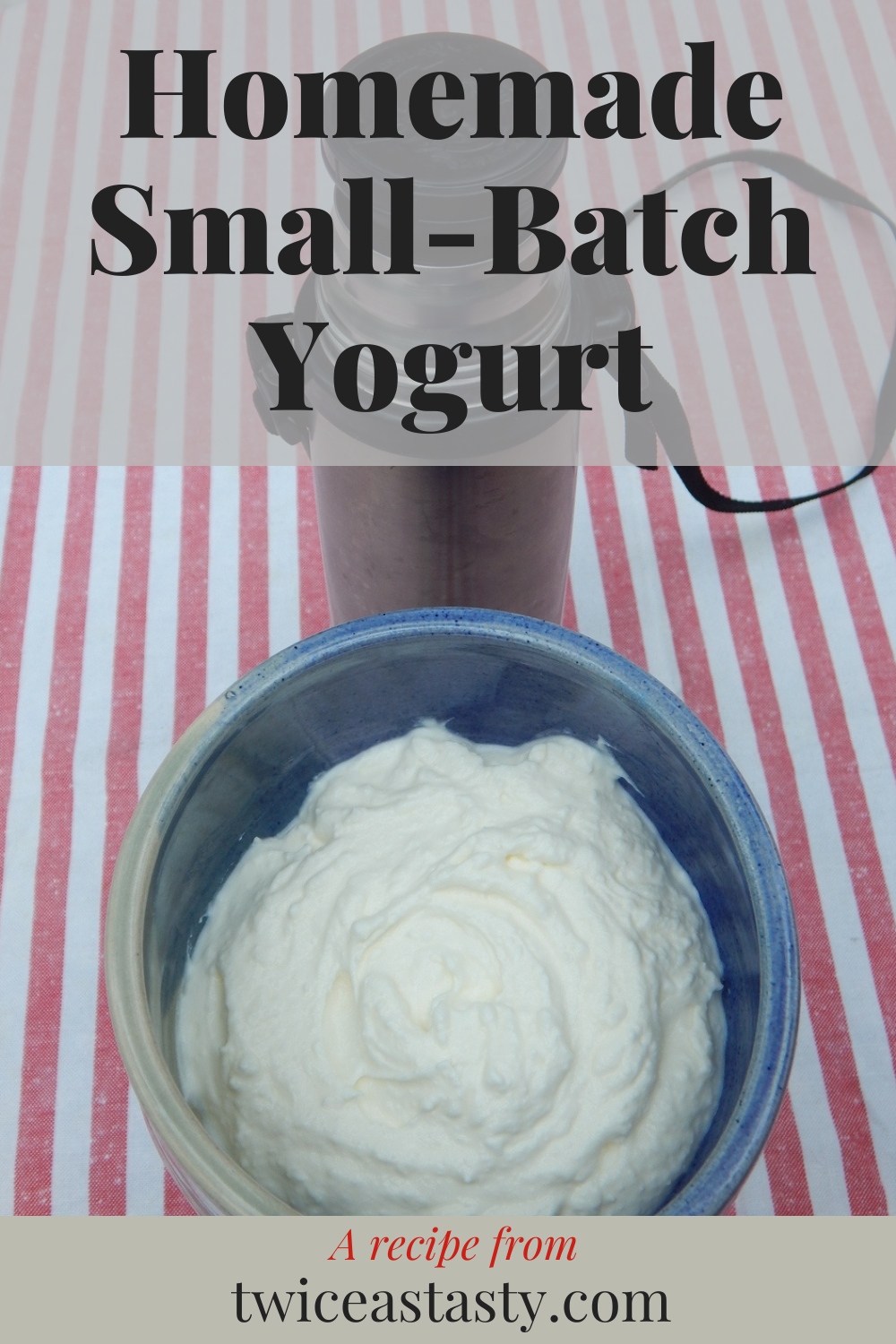 Once I realized how easy it is to turn milk into fresh yogurt at home, the idea of making cheese and other dairy products became less daunting. Get homemade dairy recipes at TwiceasTasty.com.