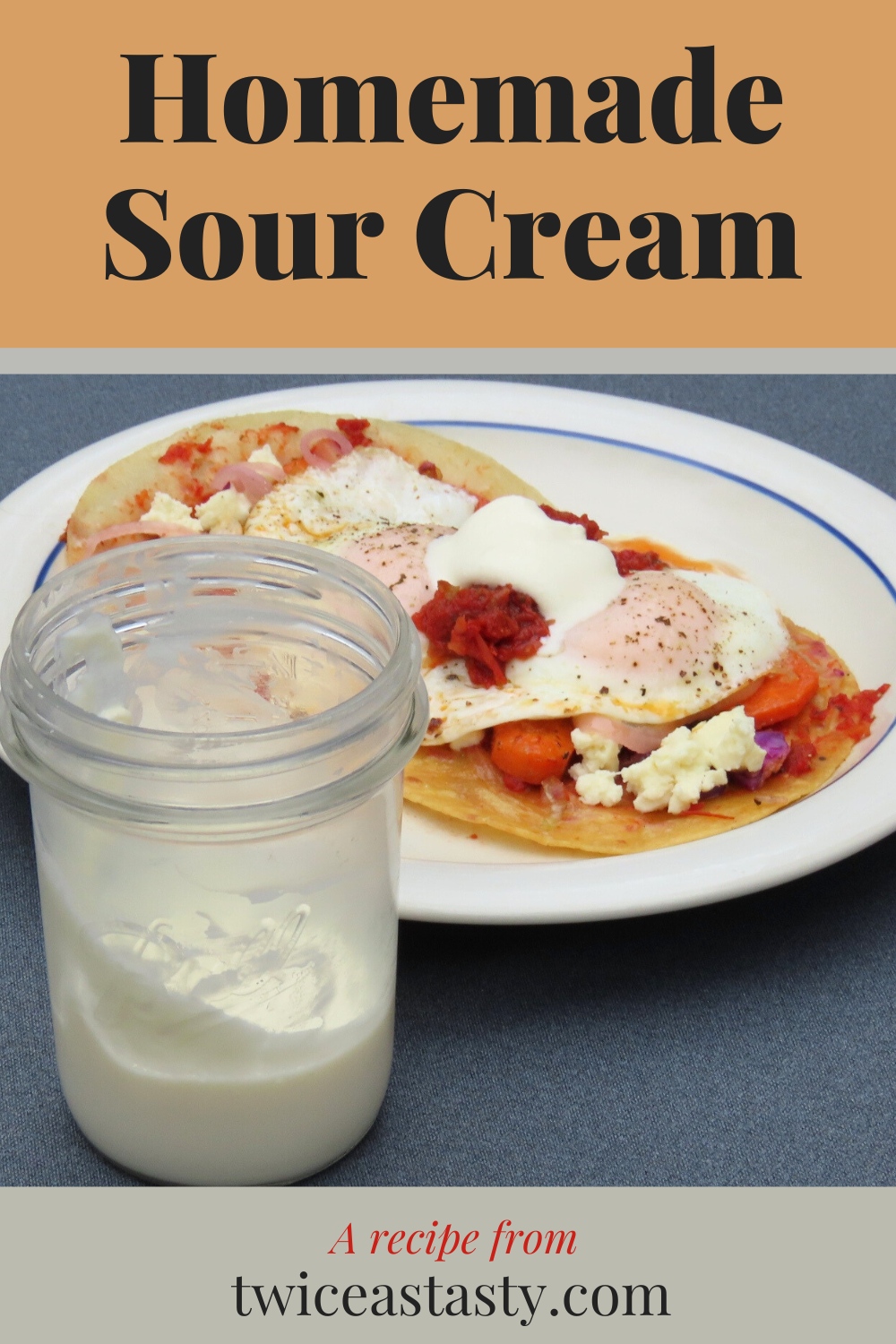 Spoon rich, tangy homemade sour cream over sourdough empanadas and mix it into blini filling. Give cookies loft, lighten scones, and make onion dip irresistible. Get homemade cheese and dairy recipes at TwiceasTasty.com.