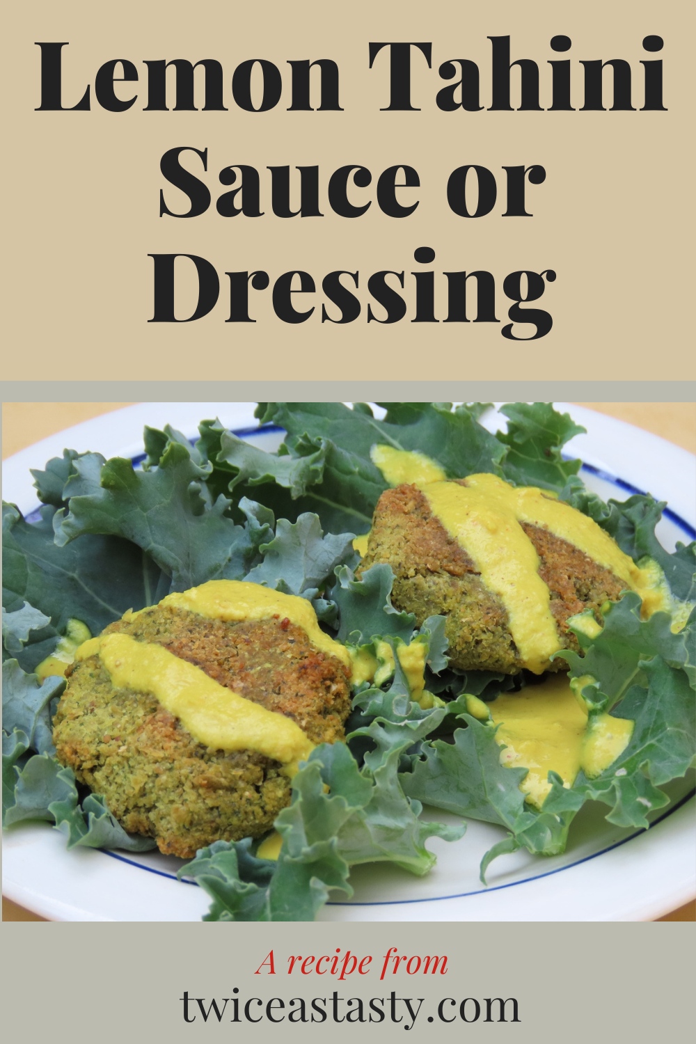 Brightening tahini with lemon makes it surprisingly versatile. Use it as a drizzle-worthy sauce, a pourable salad dressing, or a yogurt or herb-laden dip. Learn more at TwiceasTasty.com.