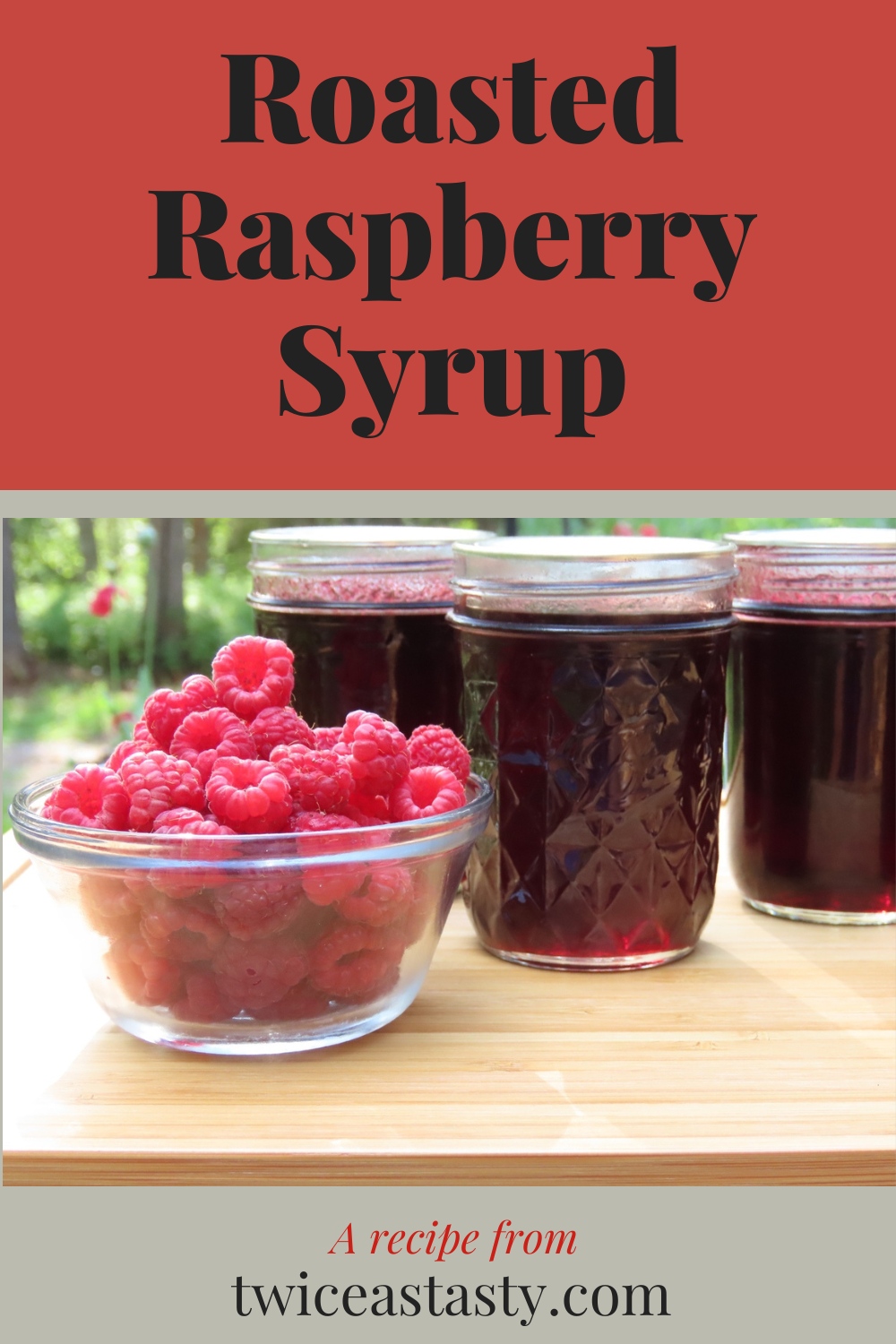 I use four techniques to separate fruit juice from pulp for fruit syrups and shrubs. Oven-roasting adds rich, caramelized notes. Learn more at TwiceasTasty.com.