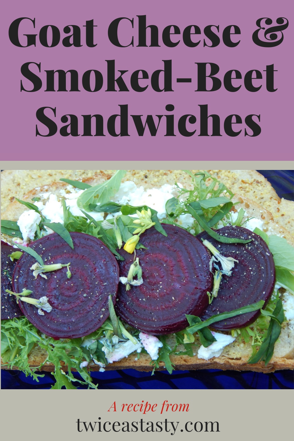 The flavor and texture of smoked beets make them a natural fit for a vegetarian Reuben, but you can slide them in with any sandwich fixings. Get sandwich filling recipes at TwiceasTasty.com.