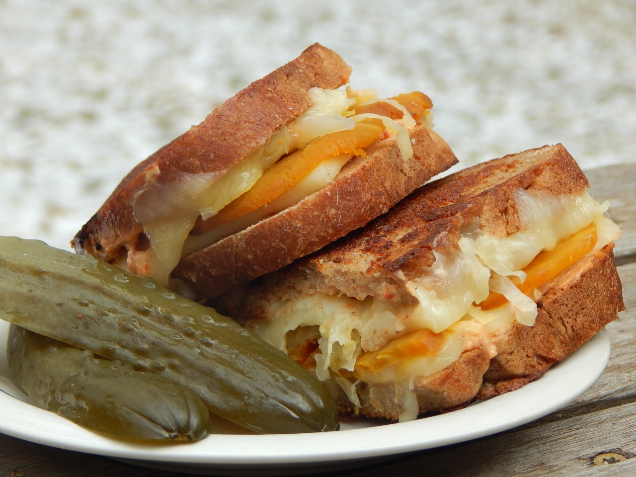 Vegetarian Smoked-Beet Reuben. Get the recipe at TwiceasTasty.com.