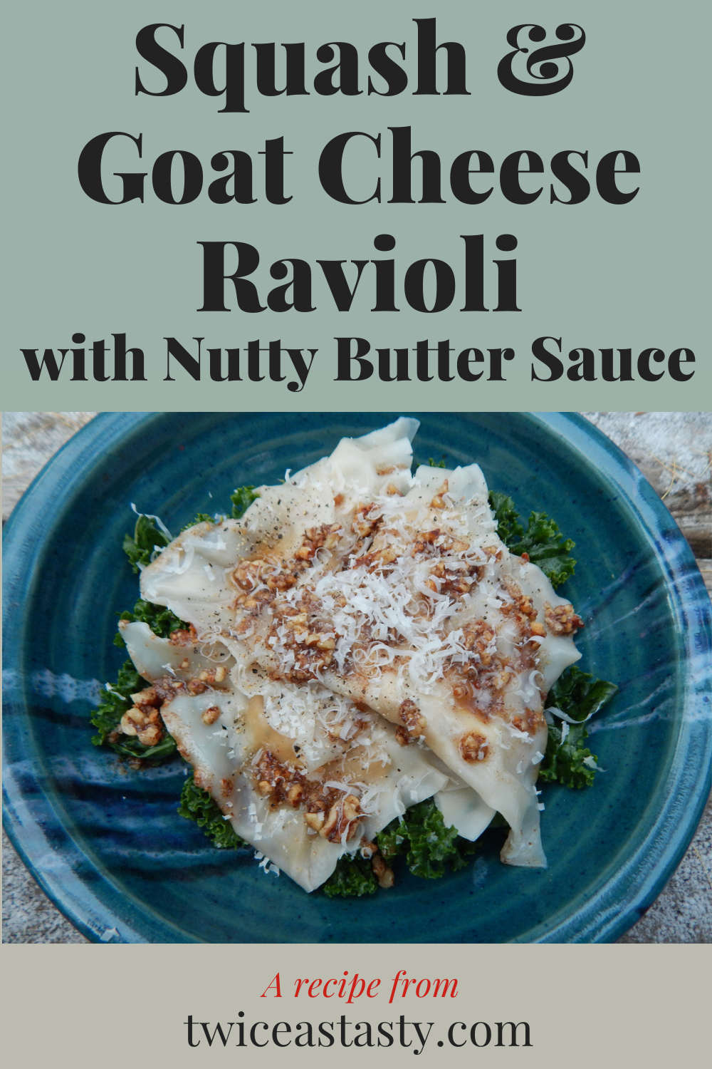 Fill store-bought wonton wrappers with squash and goat cheese to create impressive pasta with a scratch-made delicacy. Get winter squash recipes at TwiceasTasty.com.