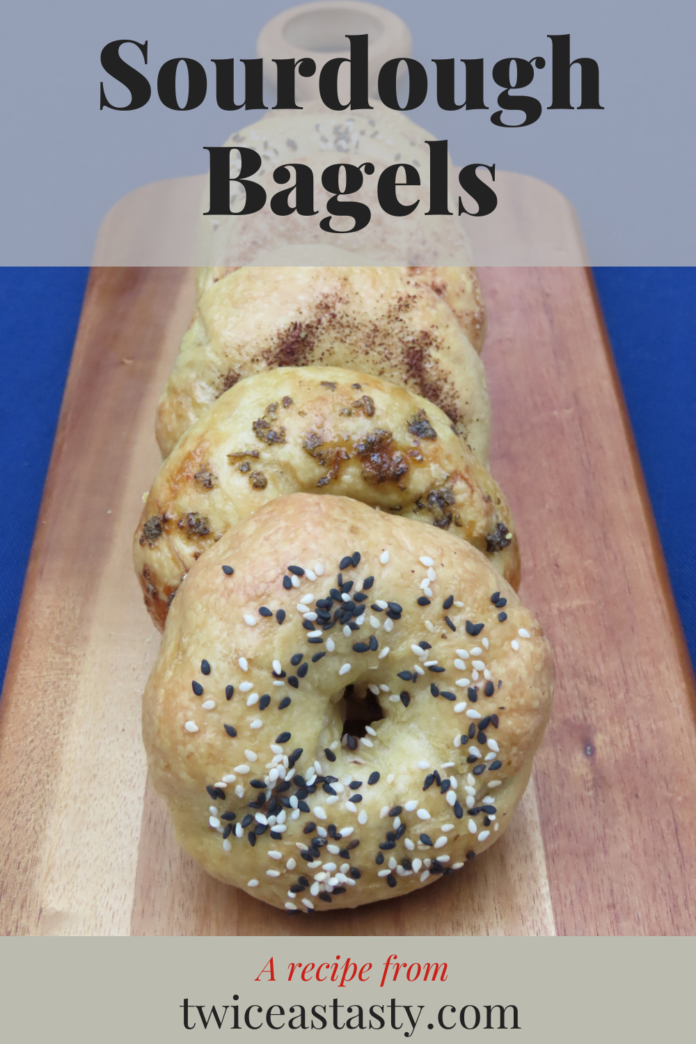Over years of making sourdough bagels, I’ve adjusted my technique to minimize tools and active time and consistently created the classic bagel shape. Learn more at TwiceasTasty.com.
