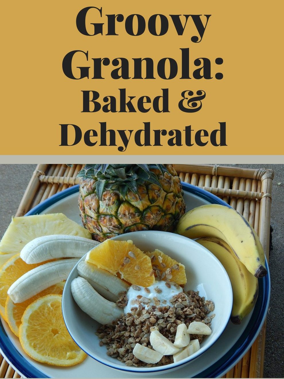 Groovy Granola: Baked and Dehydrated workshop