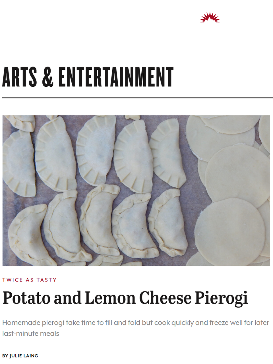 Pierogi dough is simple, but assembly takes time. Set aside enough to go from start to finish or spread it out over a couple of days. Learn more at TwiceasTasty.com.