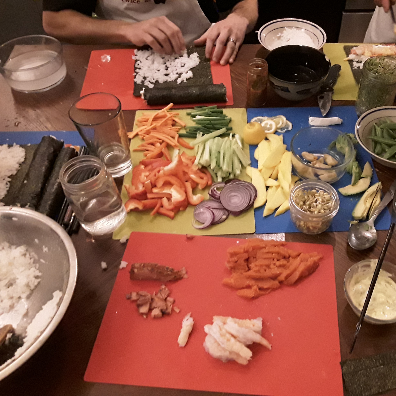 Cocktail and Sushi Workshops