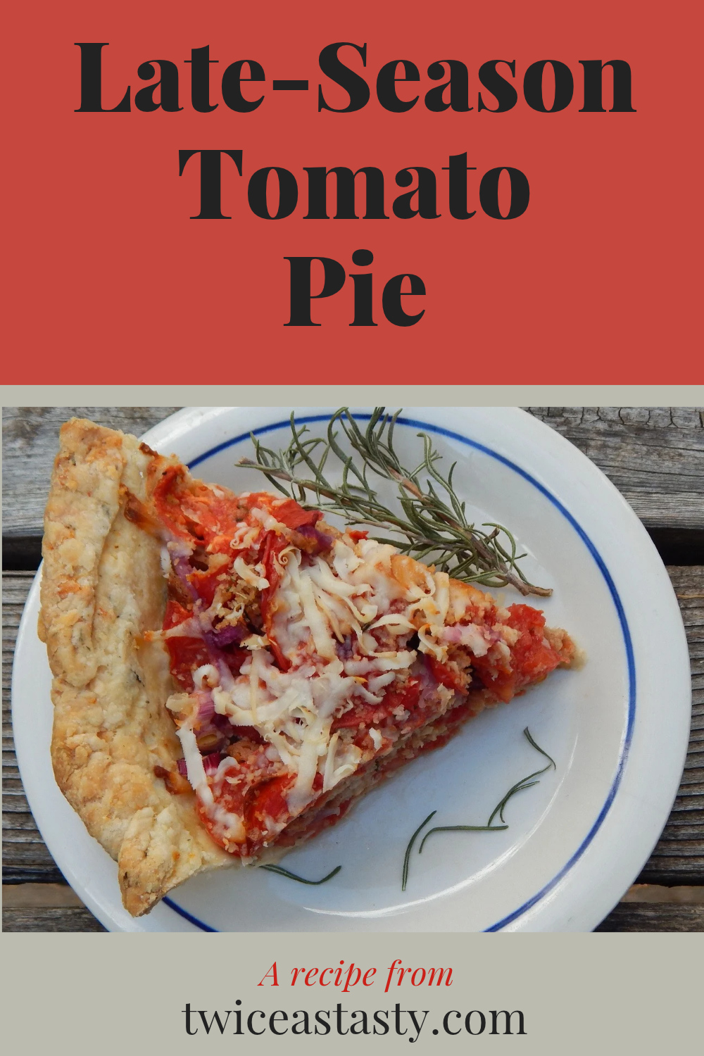 Juicy tomatoes seem like a soggy choice for a savory pie, but they work beautifully if you treat them right. Get tomato recipes at TwiceasTasty.com.